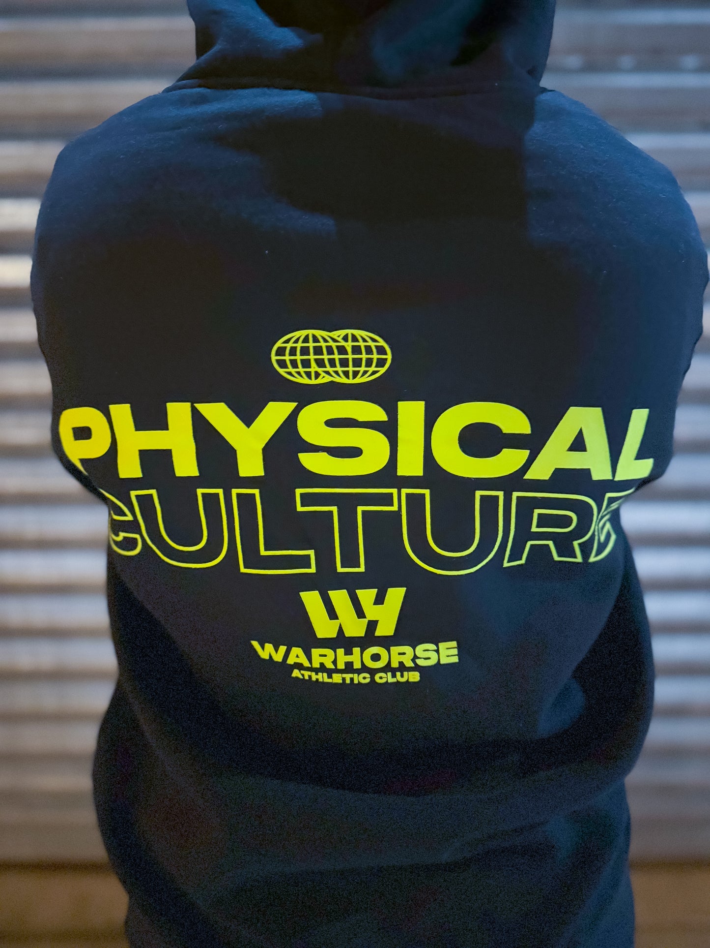Physical Culture Hoodie Neon / Black