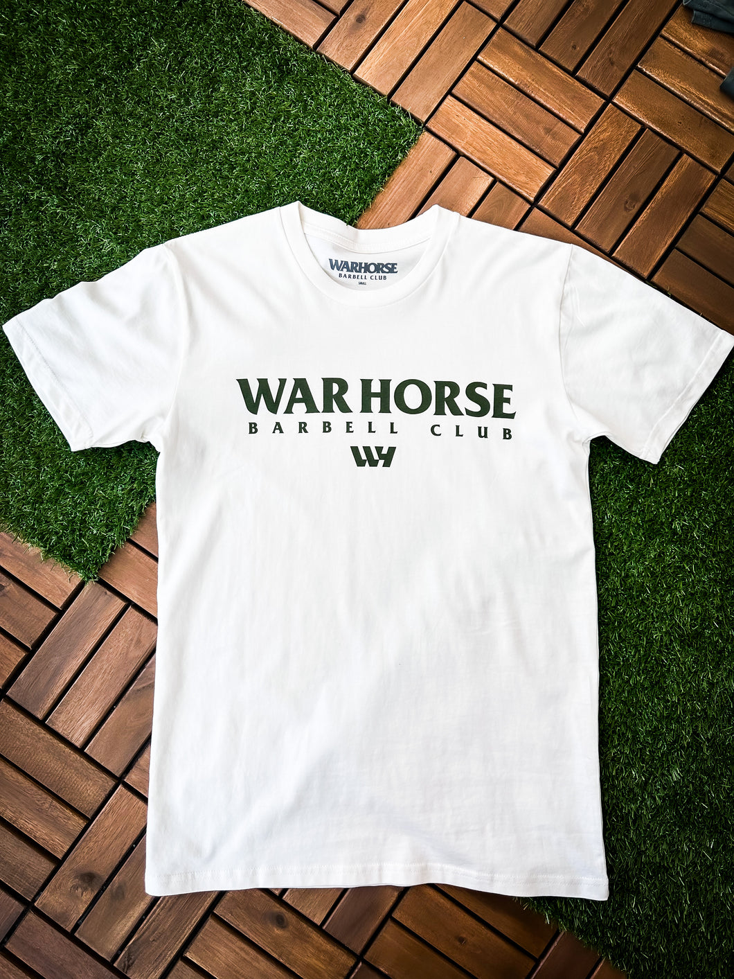 Warhorse Barbell Full Chest Logo