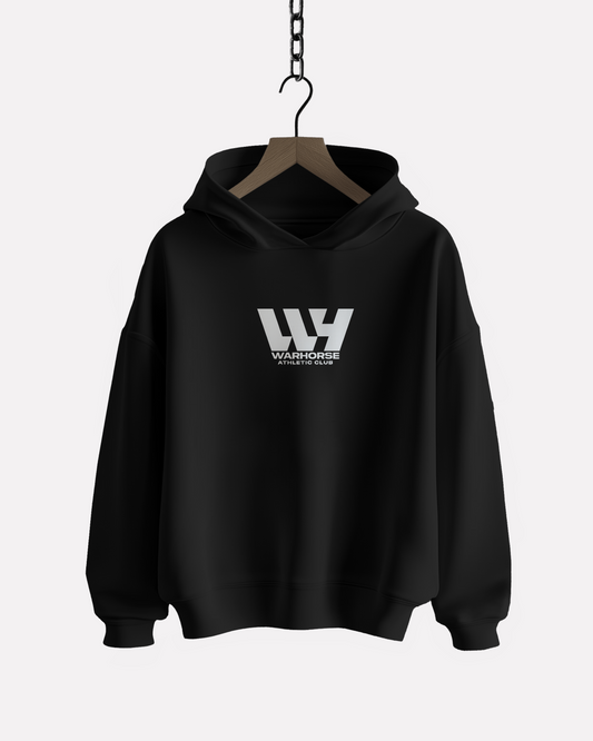 WHBC Fall 2025 Athletic Club Hood Black & White